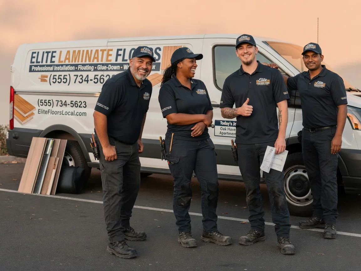 Laminate flooring installation company in Gays, IL